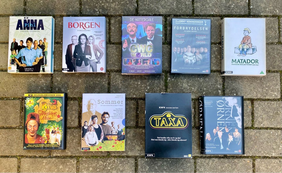 Danske Tv Serier, DVD, TV-serier