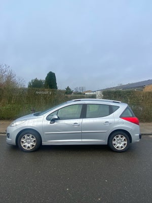 Peugeot 207, 1,6 HDi 92 Allure SW, Diesel, 2012, træk, nysynet, aircondition, ABS, airbag, 5-dørs, c