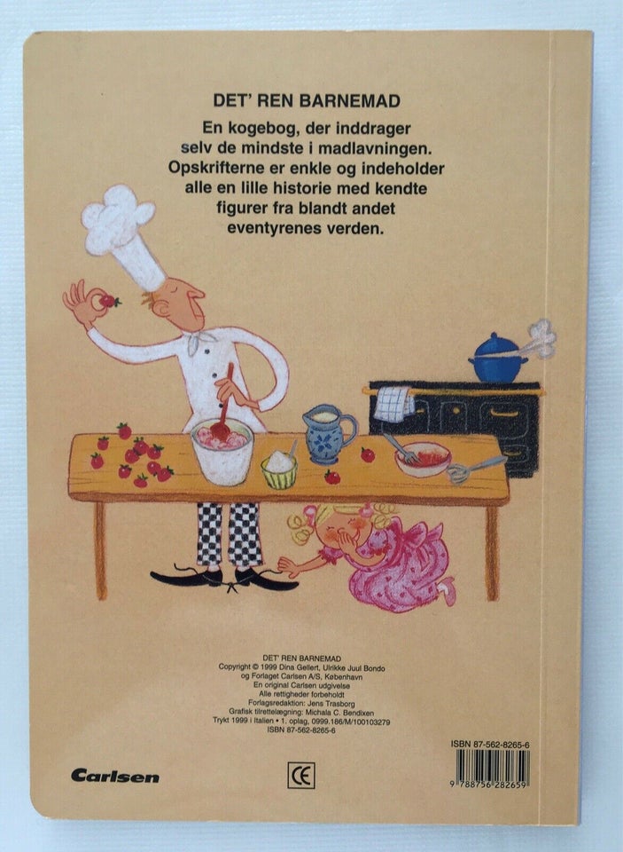 Det’ ren barnemad - en kogebog for de mindste, Dina Gellert &