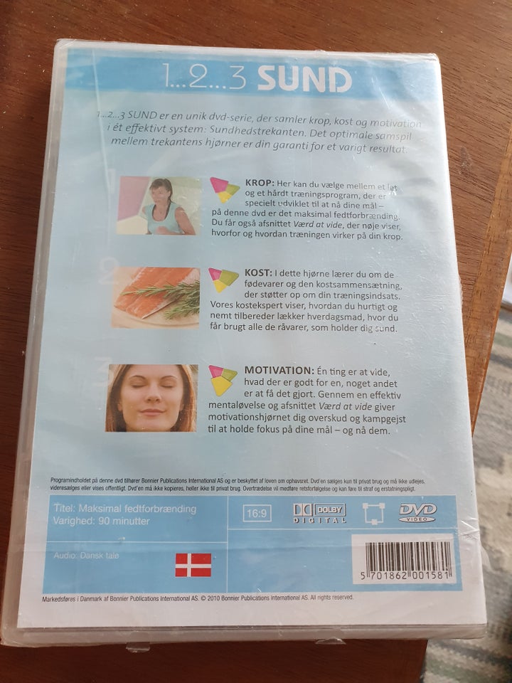 Maksimal fedtforbrænding, DVD, andet