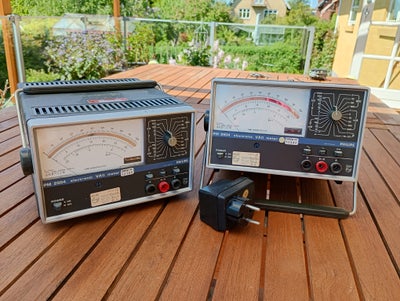 Måleudstyr, Philips, Philips PM 2504 Elektronisk multimeter.
10 mV - 1 kV AC/DC, 
1 mA - 30 A AC/DC,