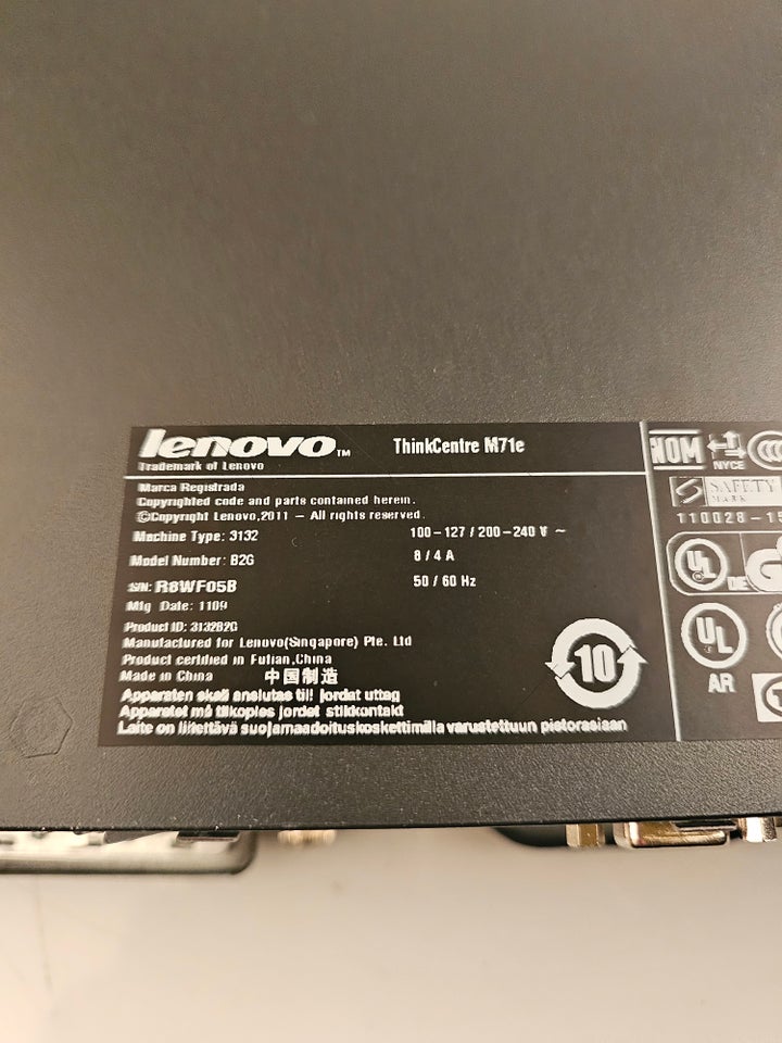 Lenovo, M71e, 2.8 Ghz