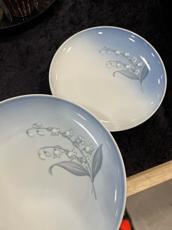 Porcelæn, Tallerkener, B&G Bing og Grøndal