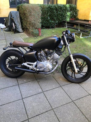 Yamaha, Virago XV400, 400 ccm, 1983, 58000 km, Sort, m.afgift, NY PRIS! Sælger min elskede cafe race