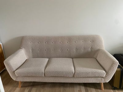 Sofa, plys, 3 pers. , Coop Living and more, Coop Living and more sofa i off-White boucleme stof
1,5 