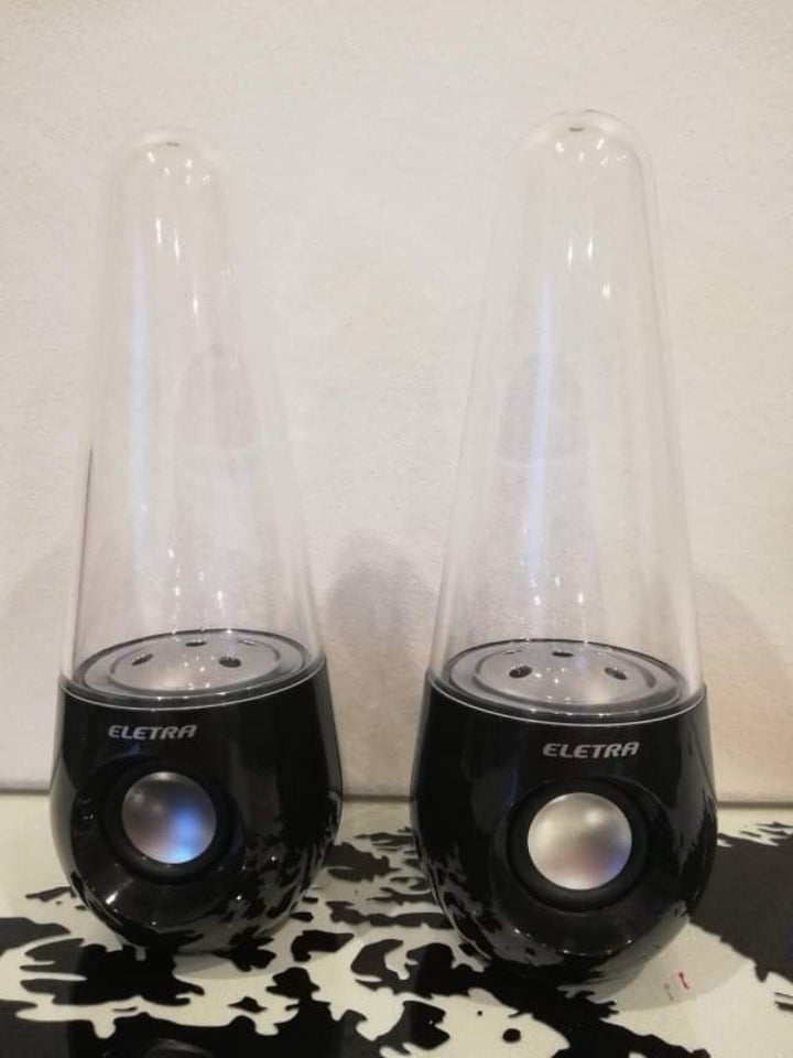 Eletra water dancing hot sale speakers