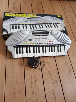 Keyboard, Musictime, Top Toy Keyboard 270, Et keyboard til børn, med mange forskellige funktioner. 
