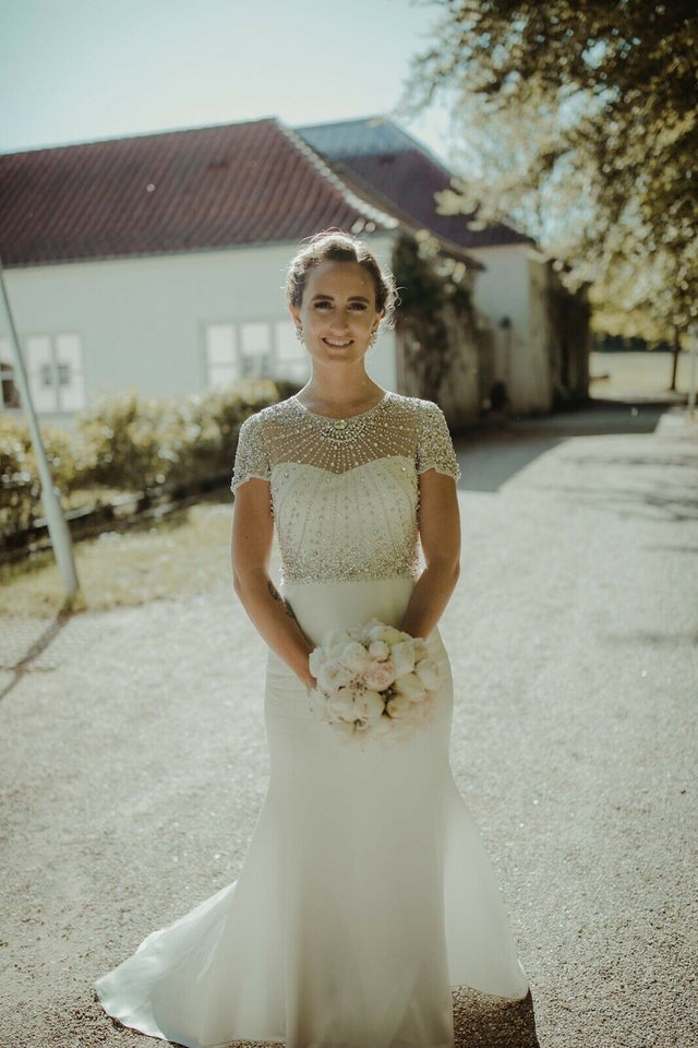 Brudekjole, Jenny Packham, str. dba.dk – Køb og Salg Nyt og Brugt