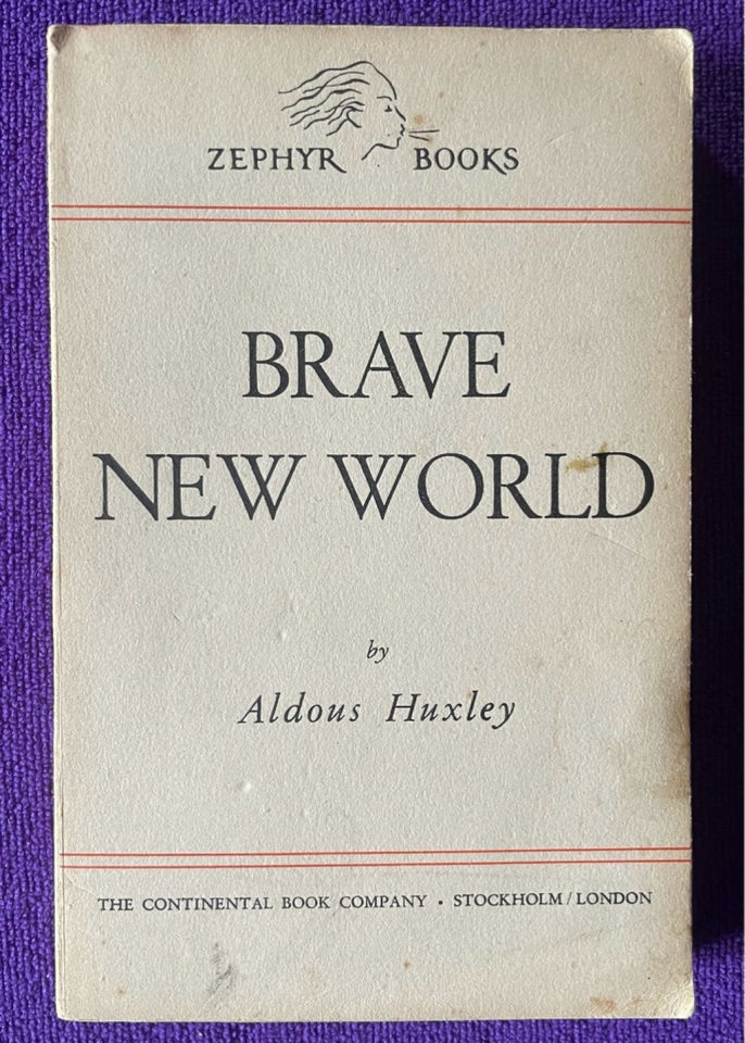 Fagre nye Verden + Brave new World , Aldous Huxley, genre: