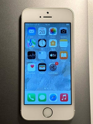 iPhone SE 1. generation, 32 GB, grå, God, Skærm i meget fin stand. 