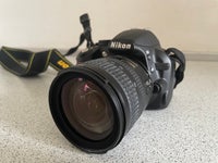 Nikon D3100, spejlrefleks, 14.2 megapixels