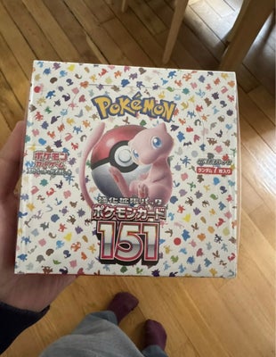 Samlekort, Sealed Pokemon 151 SV2A booster box japansk, Ny, kan sendes
