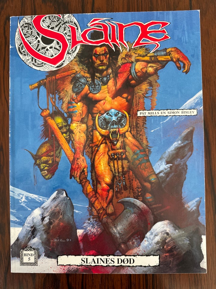 Slaine 1-5 komplet, Pat Miles, Simon Bisley