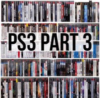 PS3 PART 3/4 MANGE SPIL PLAYSTATION 3, PS3