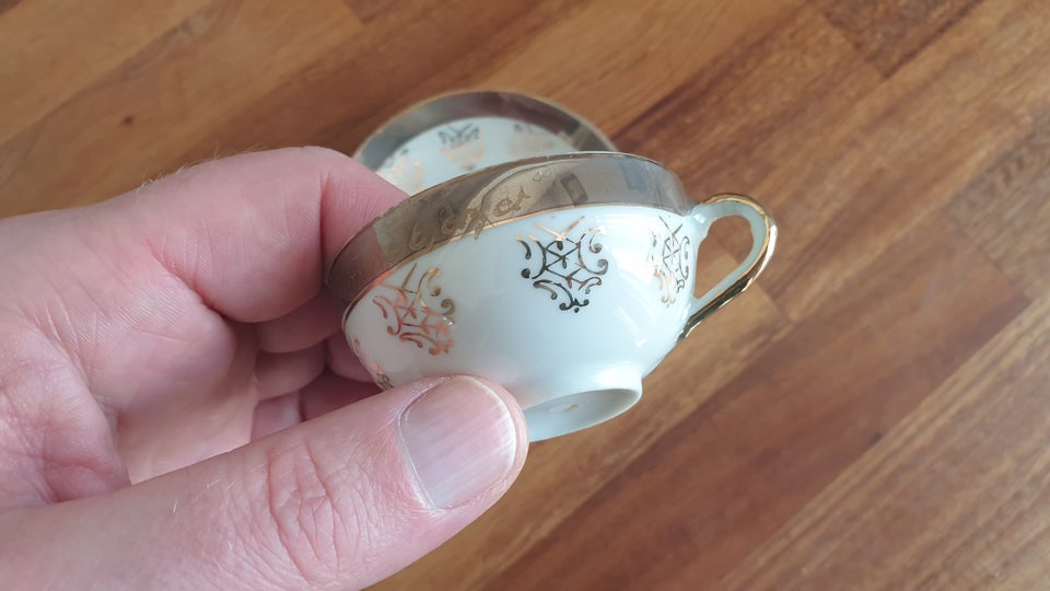 Porcelæn Espressokop Gammelt -