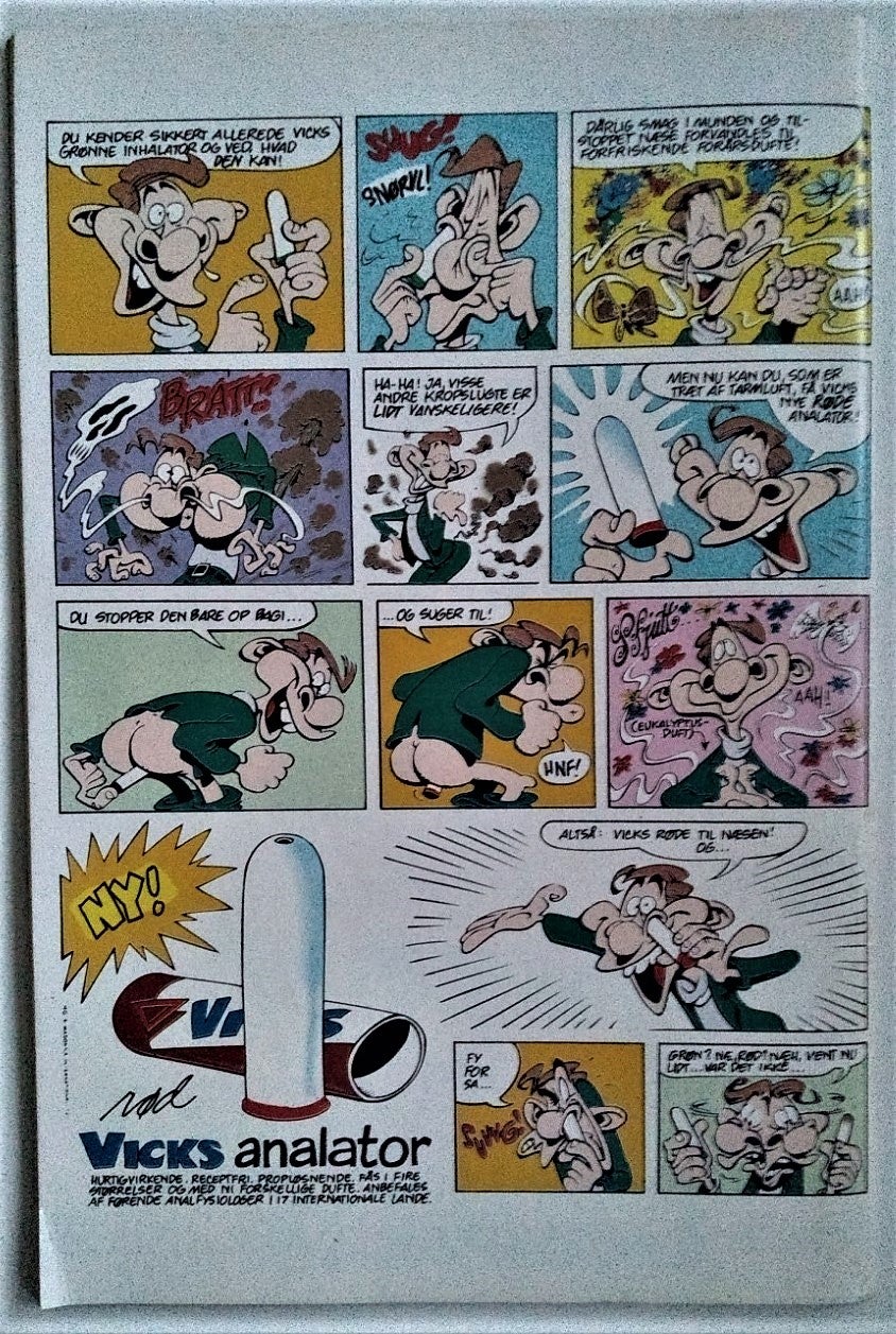 Pyton nr. 2 1994 (Lucky Duck), Frode Øverli, Tegneserie