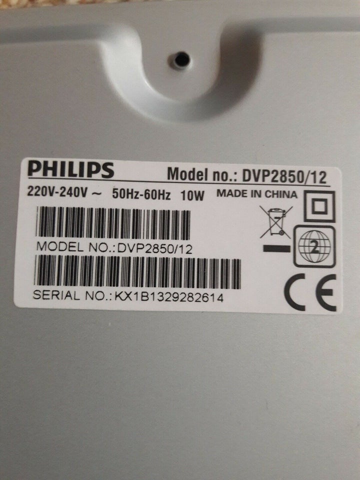 Dvd-afspiller, Philips, DVP2850/12