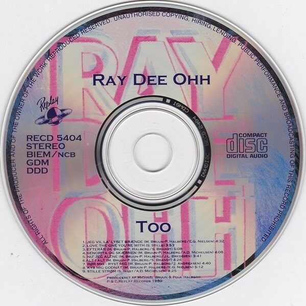 Ray Dee Ohh: Too, pop