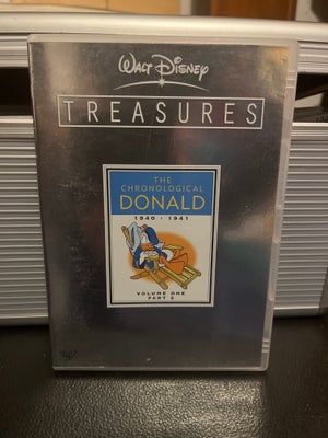 Walt Disney  treasures, instruktør Disney, DVD, animation, Treasures med Anders And, Pluto og Mickey