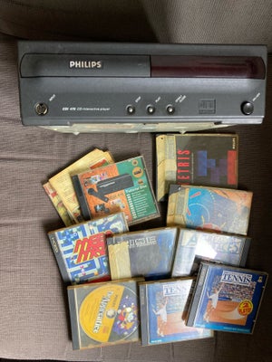 CD-I, Philips, Philips CD-I i tvivlsom stand, uden ledninger. Min gamle far som jeg sælger den for s