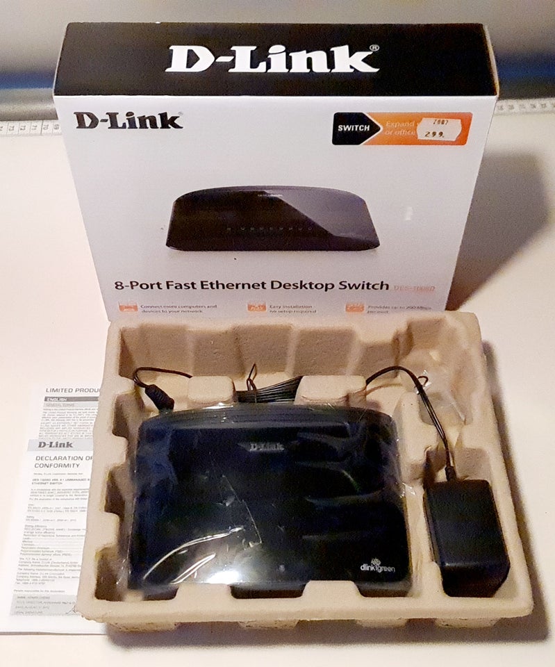 USB, D-Link DES 1008D