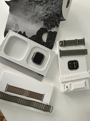 Smartwatch, Apple, Apple Watch Ultra 2. Gen

Det nyeste og bedste Apple watch. 

Købt for under et h