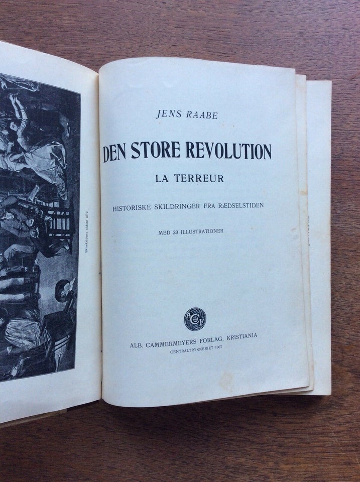 Den store revolution, Jens Raabe, emne: historie og samfund