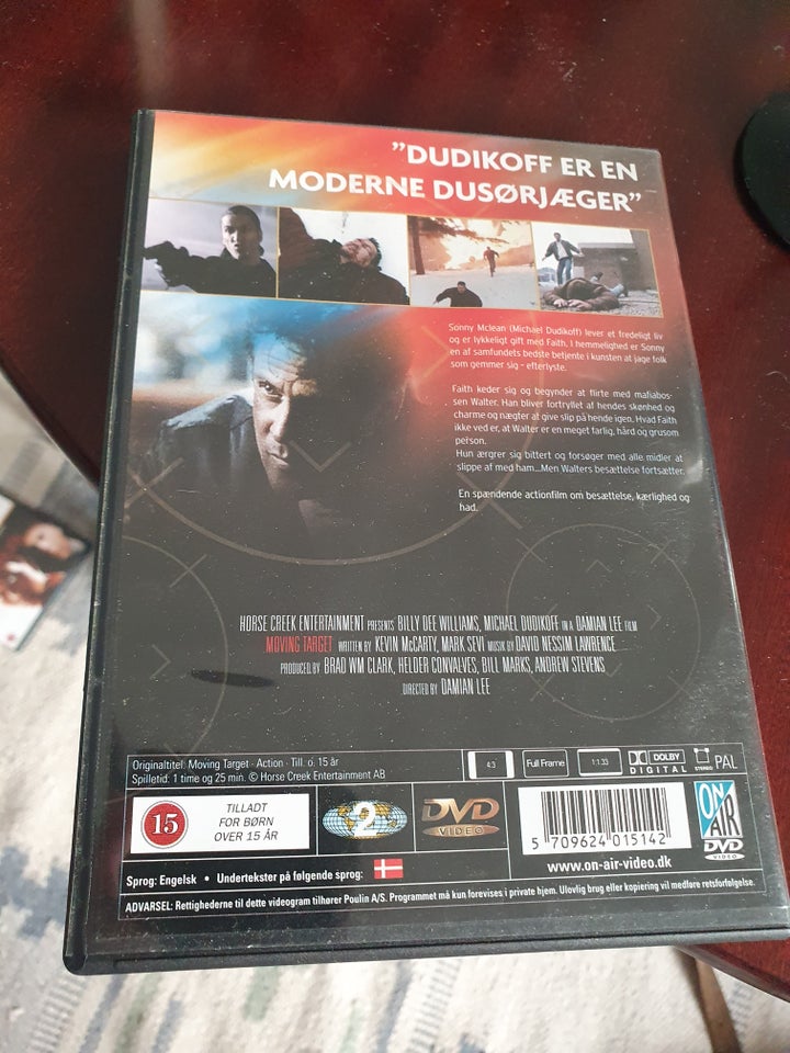 Moving Target, DVD, action