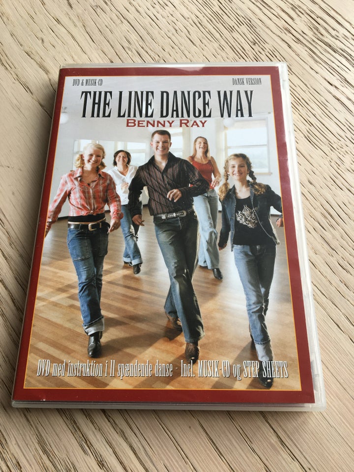 THE LINE DANCE WAY, instruktør BENNY RAY, DVD