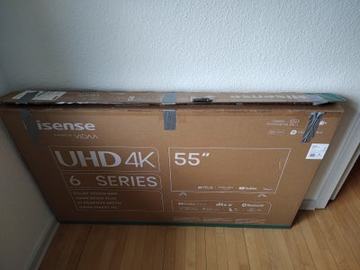 LCD, Andet mærke, Hisense 55A6K, 55", widescreen, High Definition, God, HiSense 55A6K
HDR 6 Series

