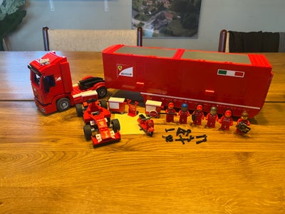 Lego andet, 75913, Lego 75913 F14 T & Scuderia Ferrari Truck, speed champions sæt. Stort og rigtig f