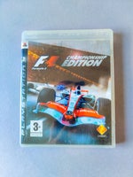 Formula One Championship Edition., PS3, racing