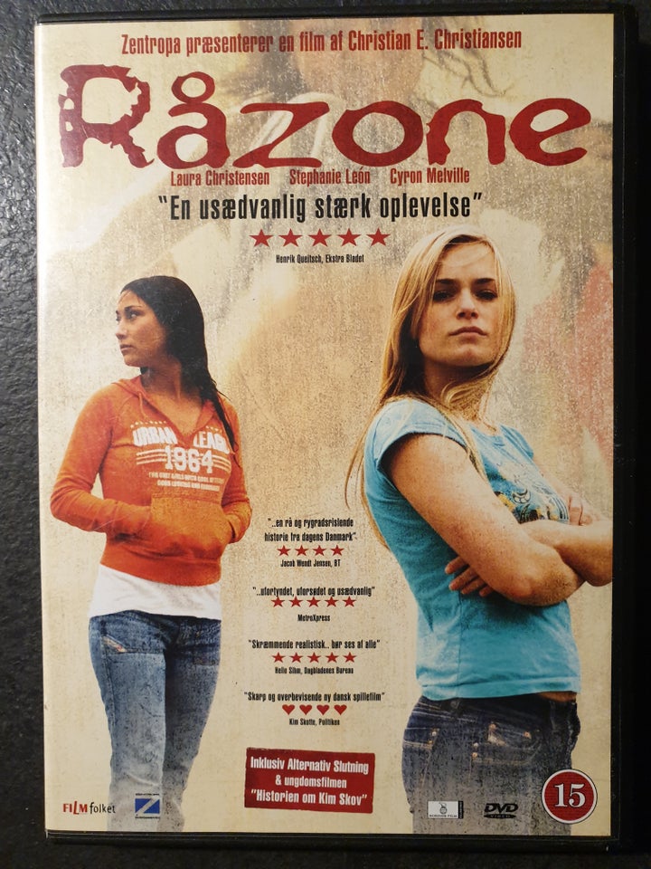 Råzone, instruktør Christian E. Christiansen, DVD