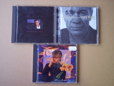 .LARS MUHL  CDer sælges stykvis                   : ., rock, 
Velholdte originale CDer med intakte c
