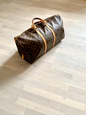 Weekendtaske, Louis Vuitton /Keepall 60, 

Super din stand /

Incl. Skulderrem ( se seperat fotos)