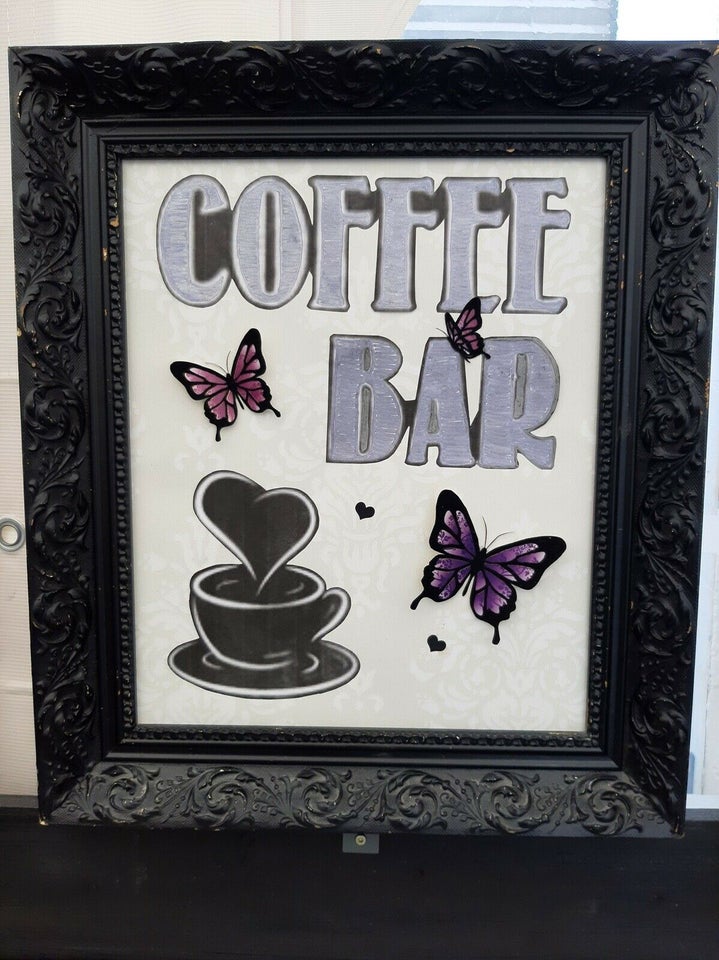 DIY Kaffe Bar skilt / Coffee Bar