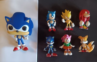 Sega, tilbehør, Perfekt, Samlefigurer, Sonic the hedgehog, Official SEGA figur Sonic The Hedgehog2,5