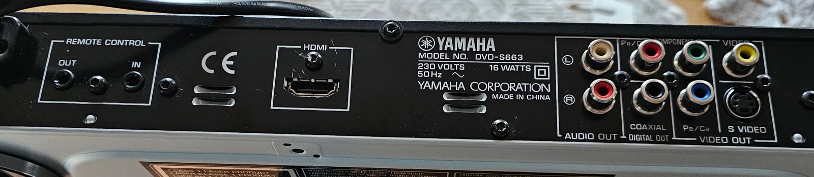 Dvd-afspiller, Yamaha, God