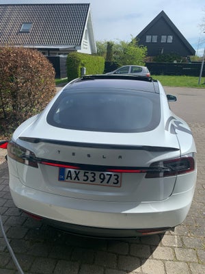Tesla Model S, El, 4x4, aut. 2015, km 174000, hvidmetal, nysynet, klimaanlæg, aircondition, ABS, air