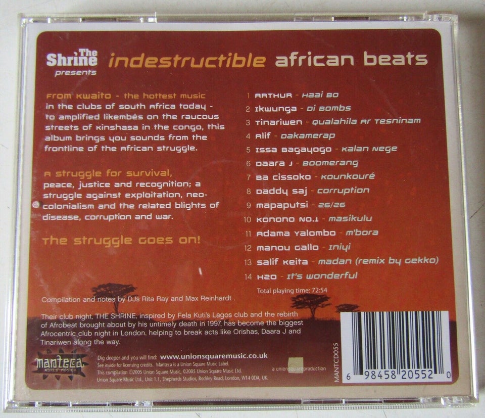 forskellige: Indestructible African Beats, pop