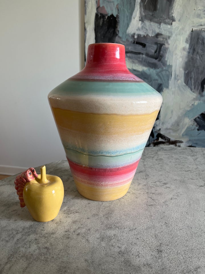 Keramik krukke med æble, Kähler og KIMPOP