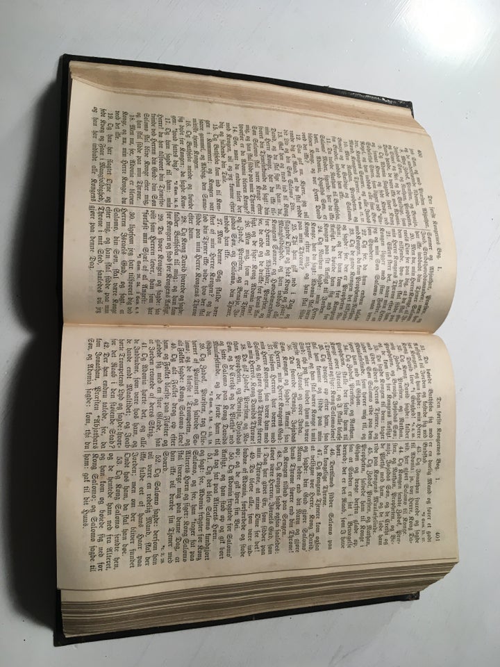 Bibelen, Bibelselskabet for Danmark, år 1910