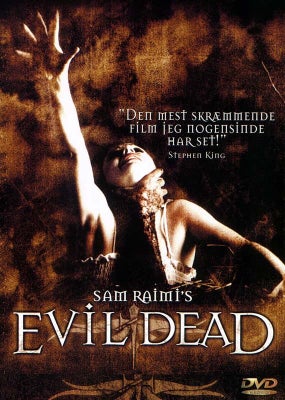 Evil dead, DVD, andet, DVDen er tip top
En gruppe unge er på ferie i en faldefærdig hytte, da de bog