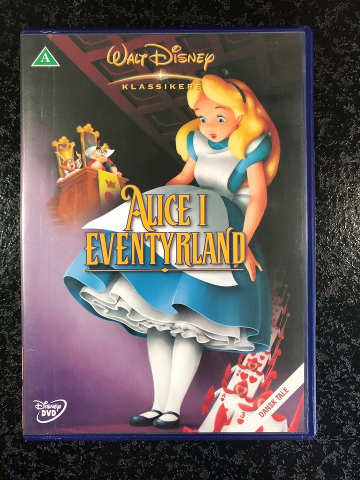 Alice i eventyrland, instruktør Clyde Geronimi m.fl., DVD