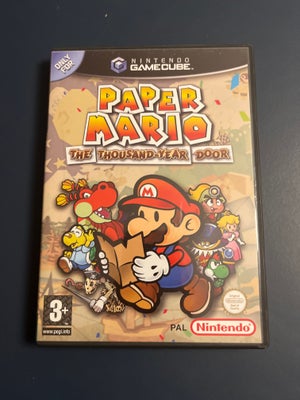 Paper Mario the  thousand year door, Gamecube, adventure, Cib
Hentes på frb eller Nørrebro 
Kam send