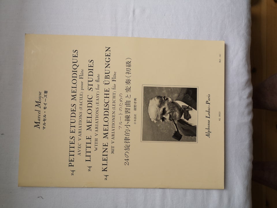 24 Petites etudes melodiques pour Flutes, Marcel Moyse,