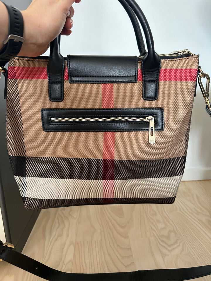 Skuldertaske, Burberry, stof