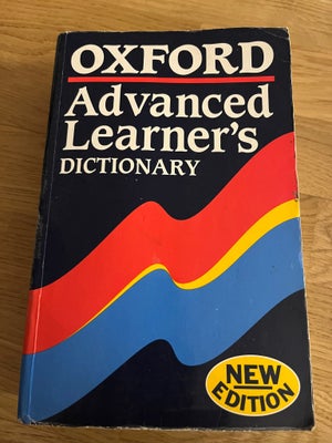 Oxford advanced learners dictionary, Oxford