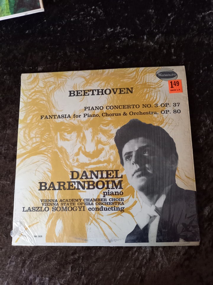 LP, DANIEL Barenboim, BEETHOVEN