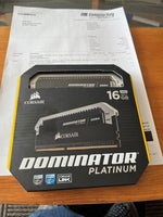 Corsair Dominator Platinum, 16 gb (2x8 gb), DDR4 SDRAM